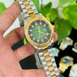 RLX Datejust Stainless Steel Green Dail Watch Rl-05