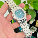 PP Date working Black Chain Wrist Watch With Green Dial P-05