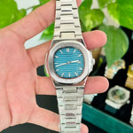 PP Date working Black Chain Wrist Watch With Green Dial P-05
