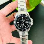 RLX Black Dial Stainless Steel Watch Rl-02